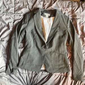 H&M Gray Blazer, Size 10